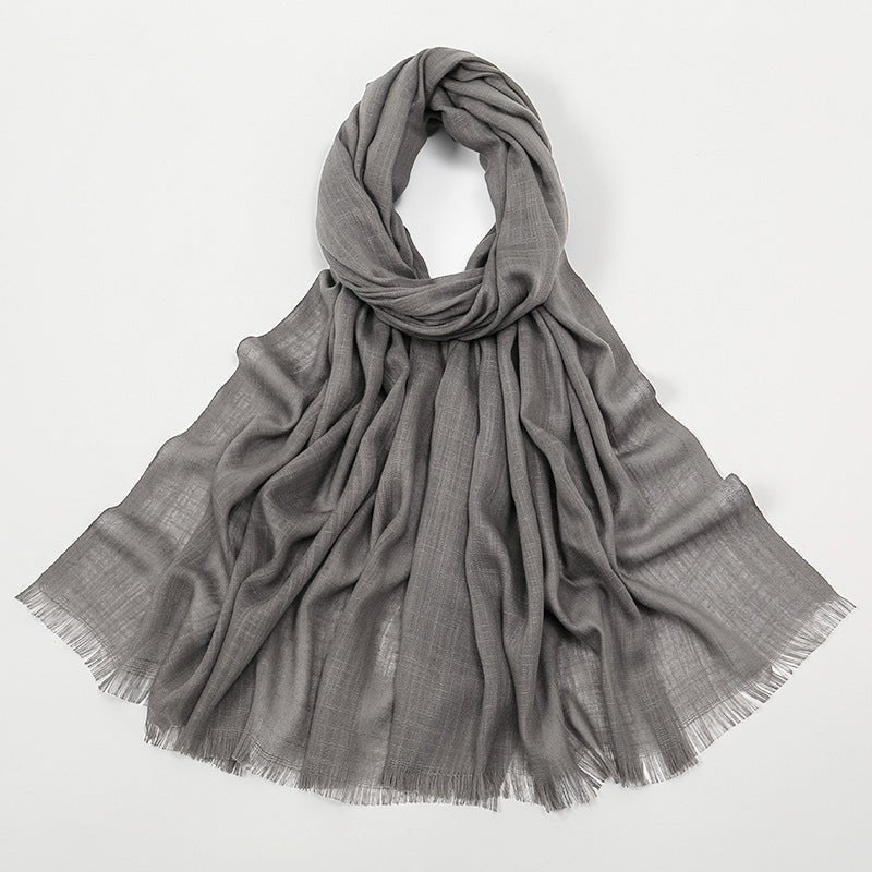 Bamboo Cotton Hijab Scarf(MH208)