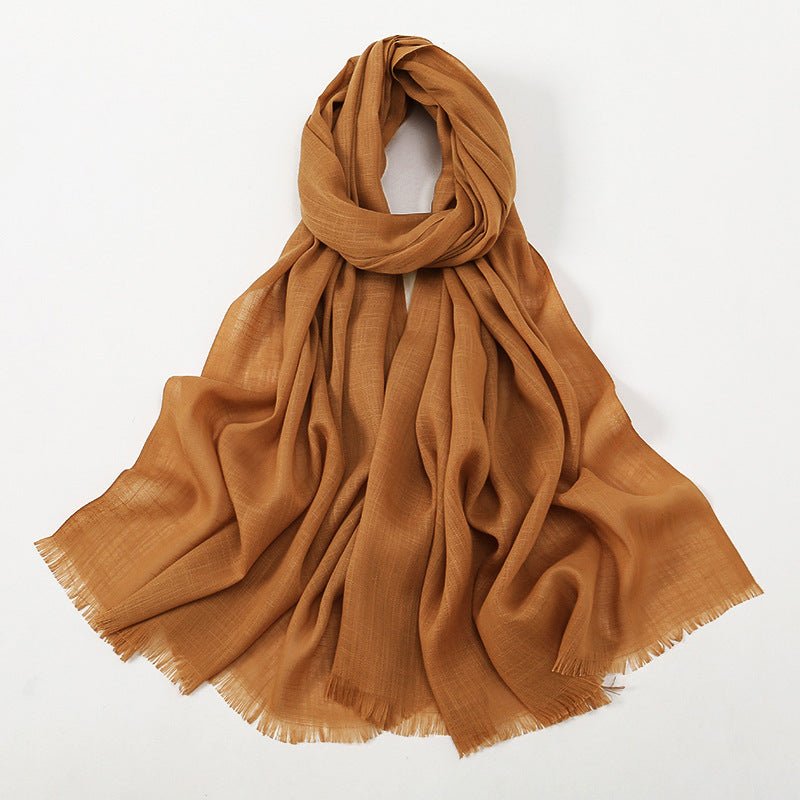 Bamboo Cotton Hijab Scarf(MH208)