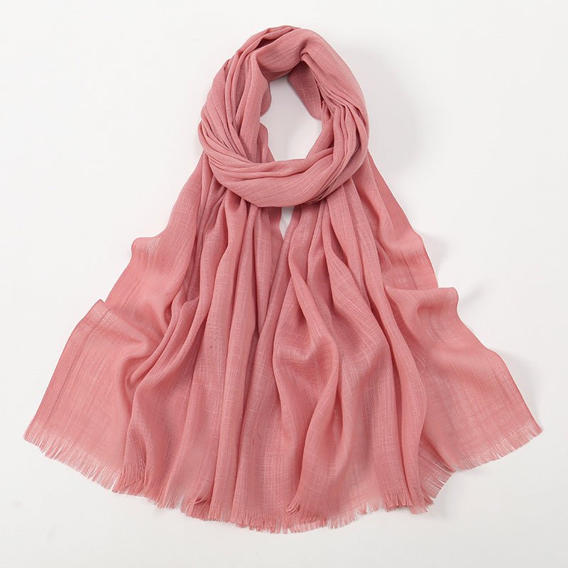 Bamboo Cotton Hijab Scarf(MH208)