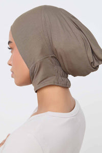 Bamboo Jersey Mini Full Coverage Undercap - Olive Accessories Veiled 