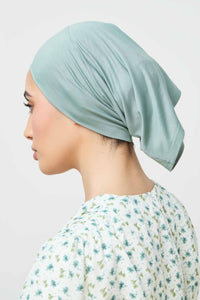 Bamboo Jersey Undercap - Chinois Green Veiled 