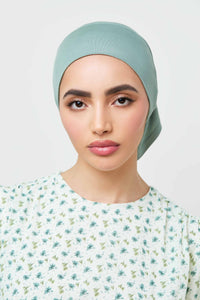 Bamboo Jersey Undercap - Chinois Green Veiled 