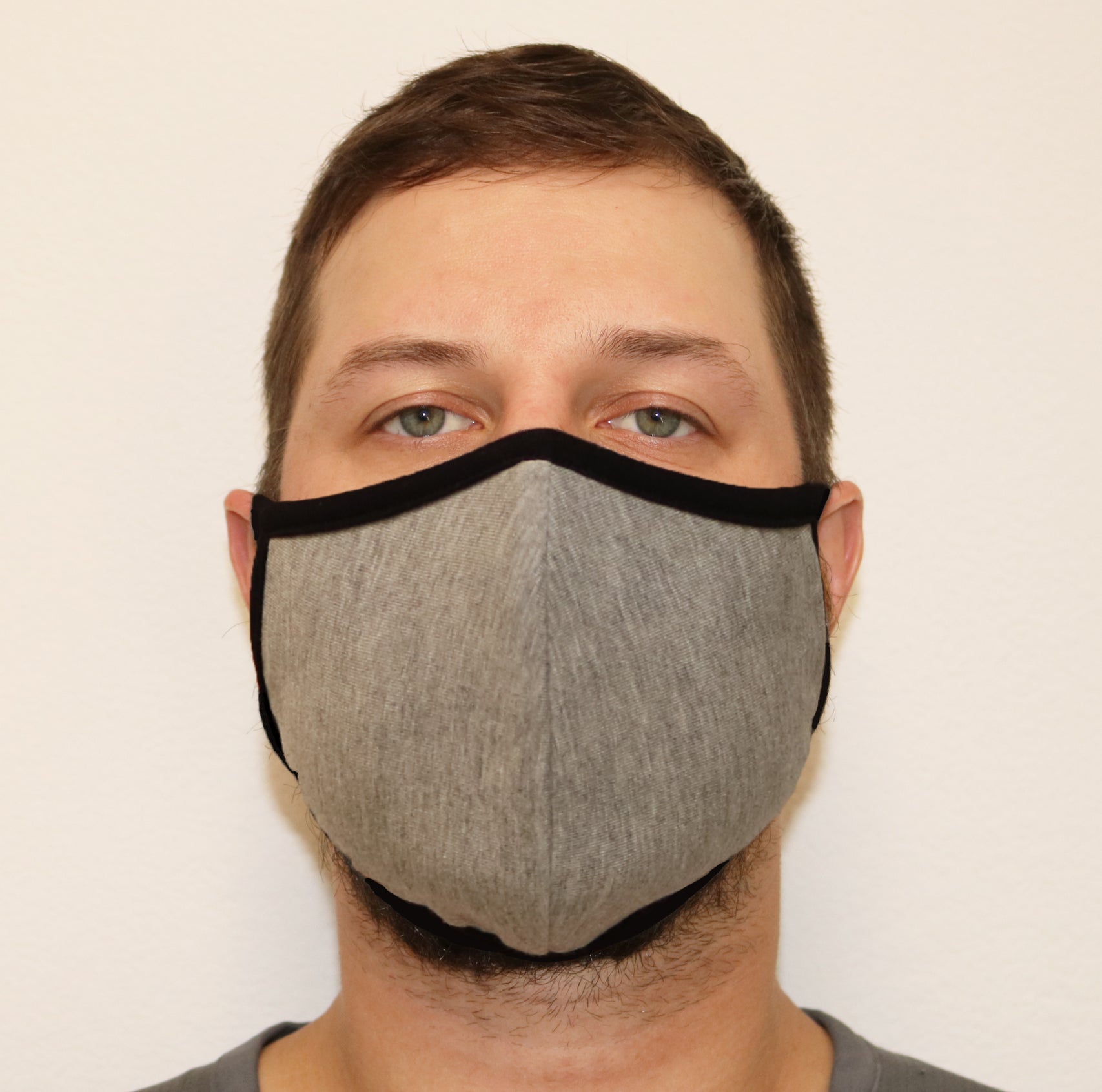 Spun Bamboo Bamboo X Large Triple Layer Breathable Face Mask - Natural, Silky Soft, Ultra Comfortable — alternative angle