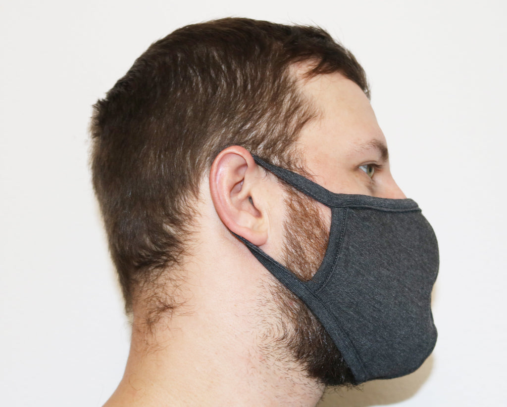 Spun Bamboo Bamboo X Large Triple Layer Breathable Face Mask - Natural, Silky Soft, Ultra Comfortable — lifestyle context