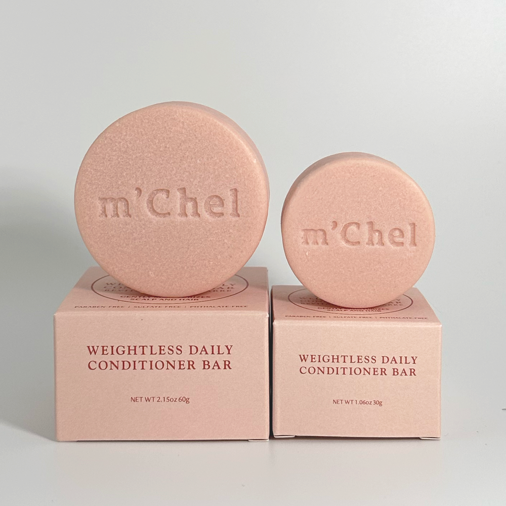 m'Chel Haircare Weightless Daily Conditioner Bar — alternative angle