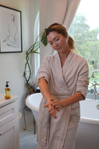 Pretty farm girl Bare Flower Natural Fragrance Free Body Oil - Best for Sensitive Skin — in-use photo