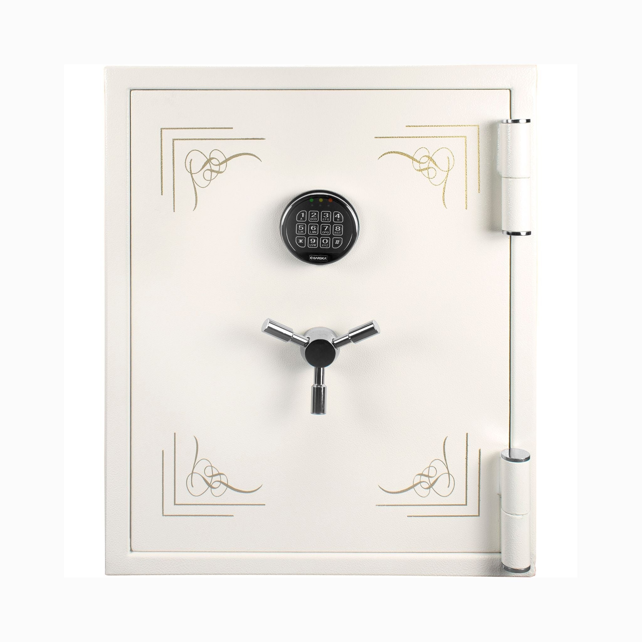 Barska 2.75 CF White Fireproof Jewelry Safe With Jewelry Storage Drawer (SAK69047) – SAKSBY WHOLESALE