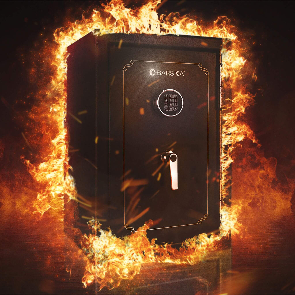 Barska 4.39 CF Heavy-Duty Steel Fireproof Safe Vault With Digital Keypad (SAK51786) – SAKSBY WHOLESALE, view 9
