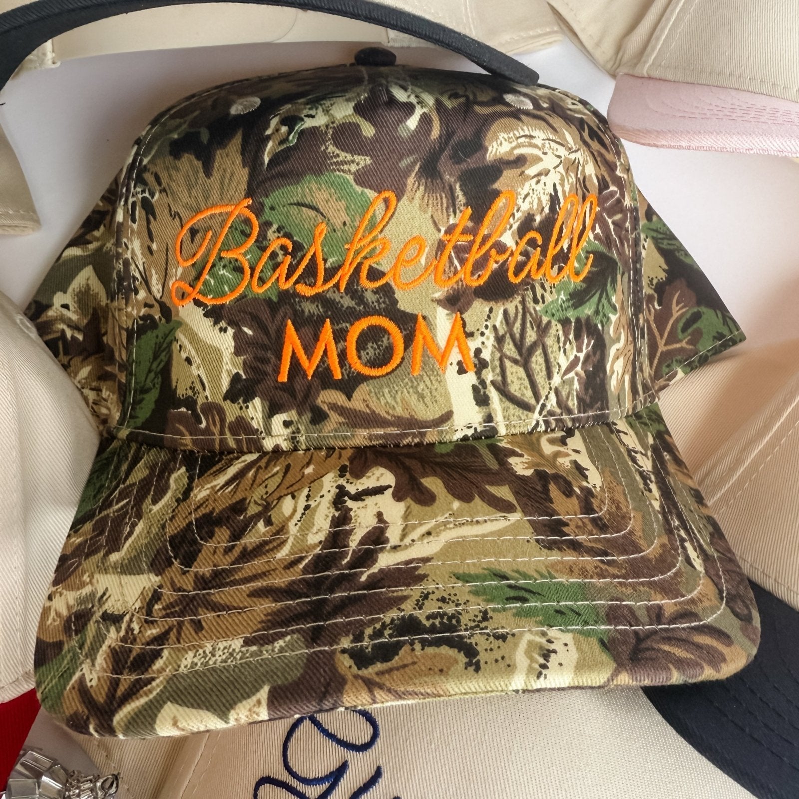 Coco & Rho Basketball Mom - Trucker Hat — main product shot