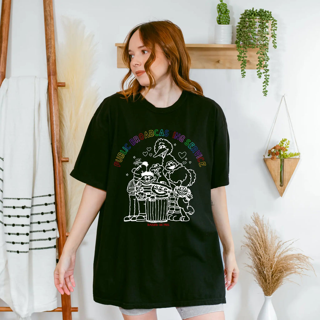 Pasimax Classic PBS Logo T-Shirt — back view