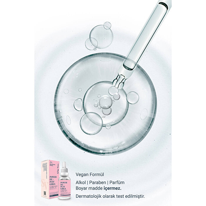 SHE VEC Power De-puff Girls Under Eye Circles & Puffiness Proven Antioxidant Formula