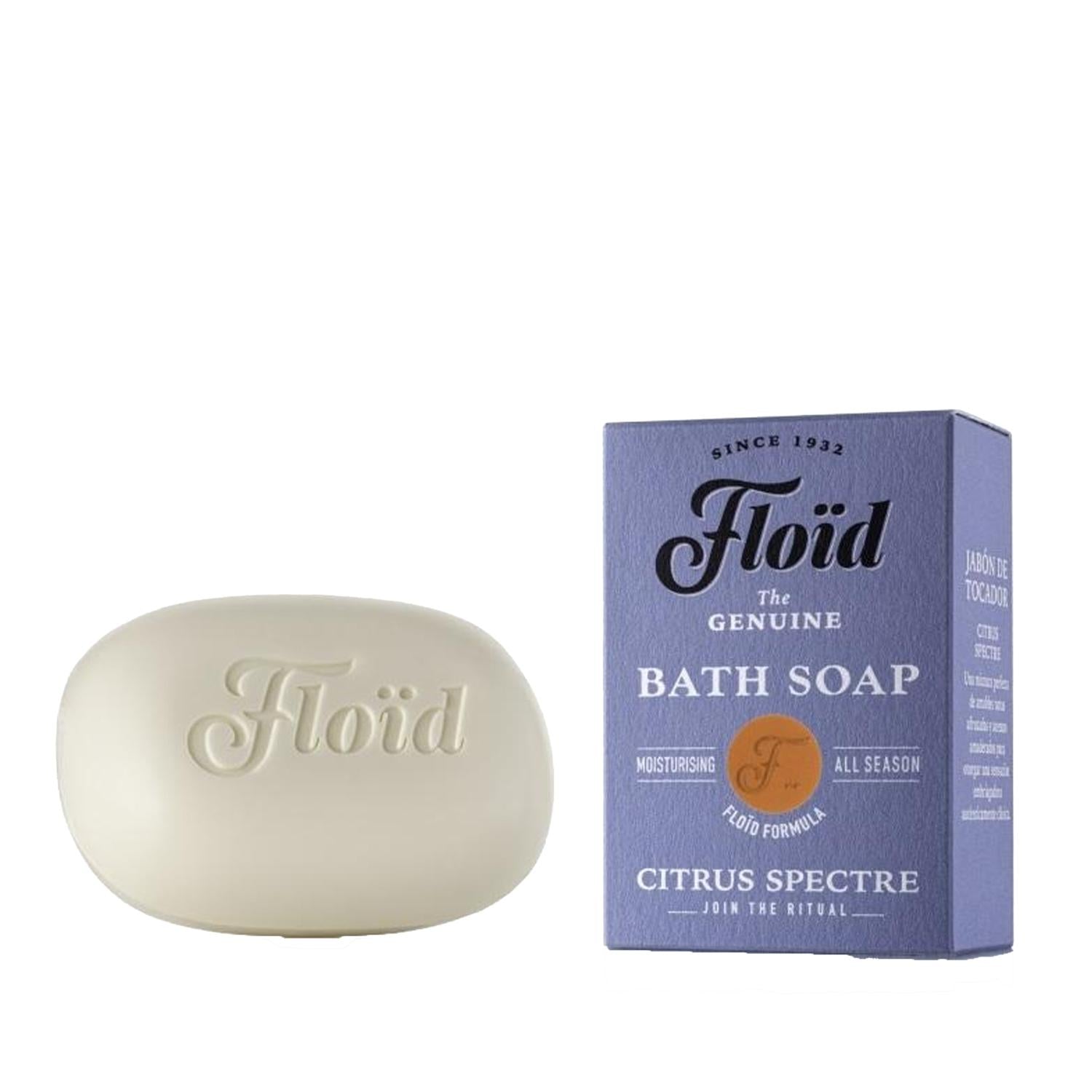 Floid Citrus Spectre Solid Bath Soap - Refreshing Citrus Scented Bathing Experience