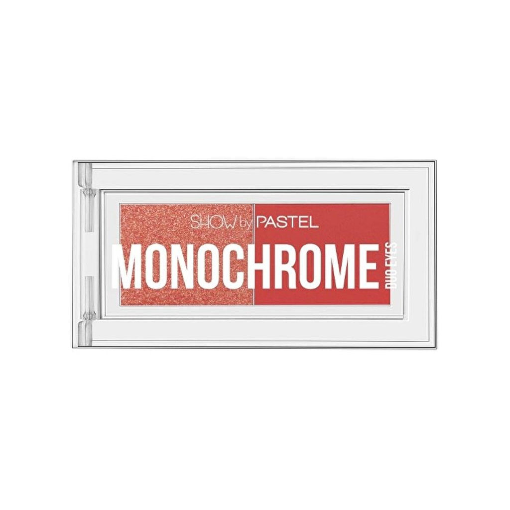 Show by Pastel Monochrome Duo Eyes Eyeshadow Palette - Cruelty-Free, Gluten-Free, Halal Certified Makeup - Modern, Natural Shades