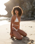 Beau Swim Ivana Bikini Top - White — main product shot