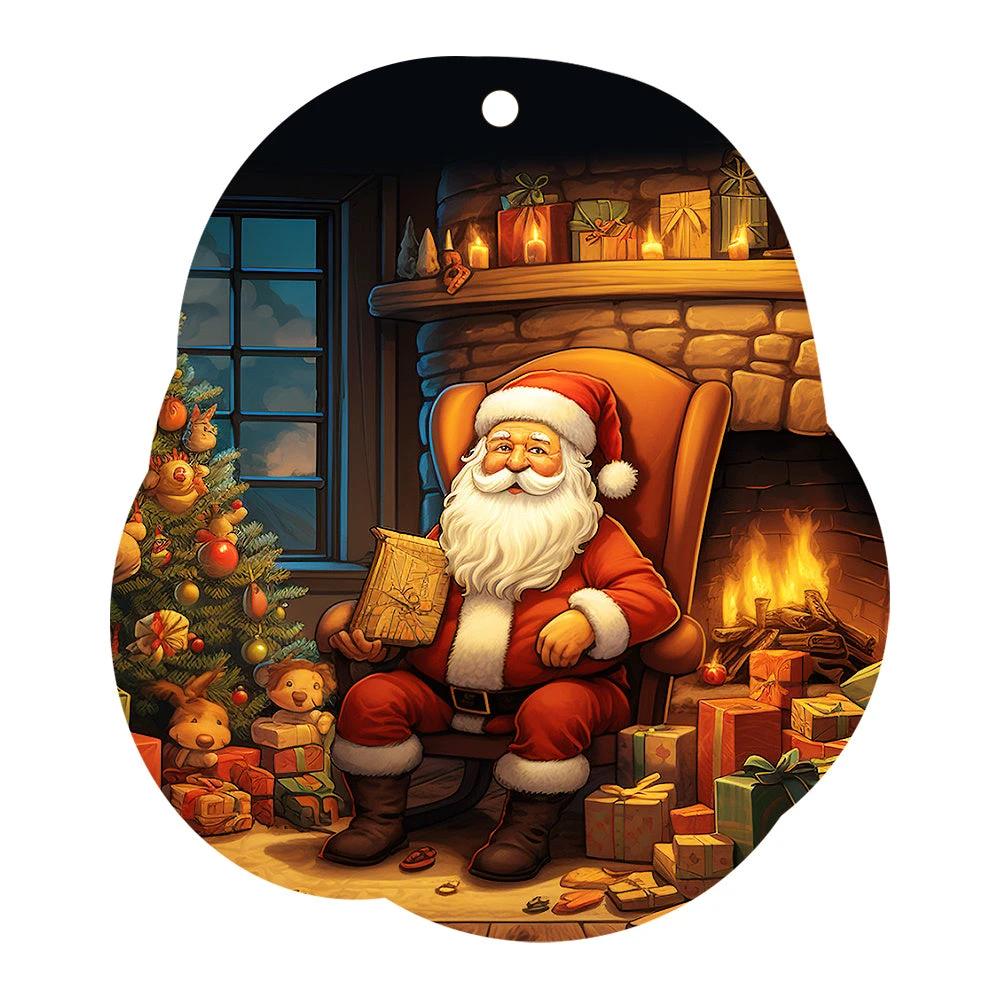 Mandotos Christmas Car Pendant Hanging Ornament for Car and Home Decoration Festive Holiday Decor