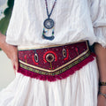 KADOU BOUTIQUE Beaded Stretch Belt — main product shot