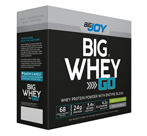 Big Joy Big Whey Go Protein 2070 Gr 68 Sachets