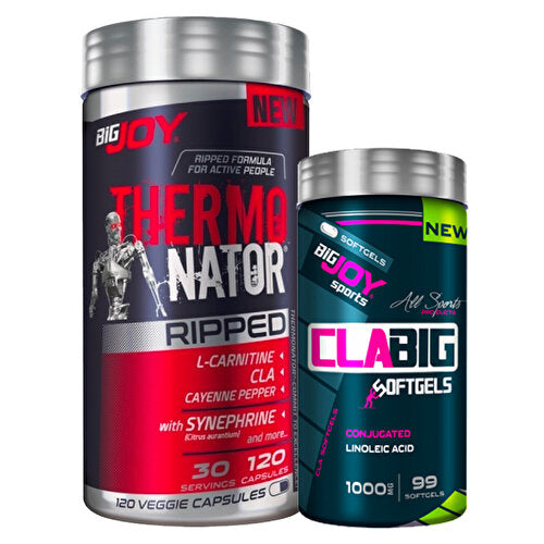 Big Joy Thermonator Ripped + Clabig 1000 Mg Combination