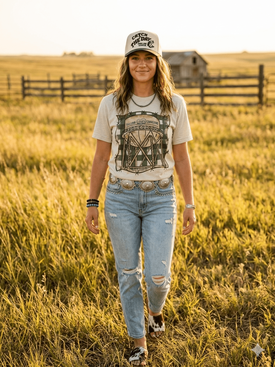 Wild Junkie Billy Bob Loves Charlene Graphic Tee — graphic tees category context