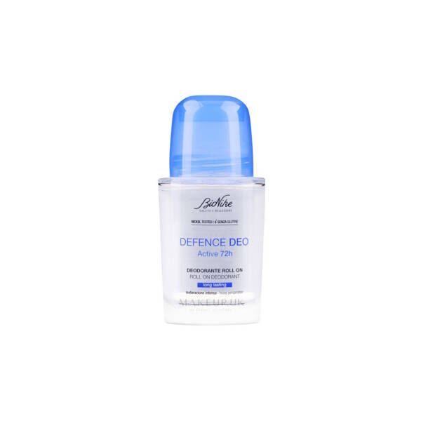 BioNike Defence Deo Active Roll-On 72h - Long Lasting Anti-Perspirant Deodorant for Active Individuals