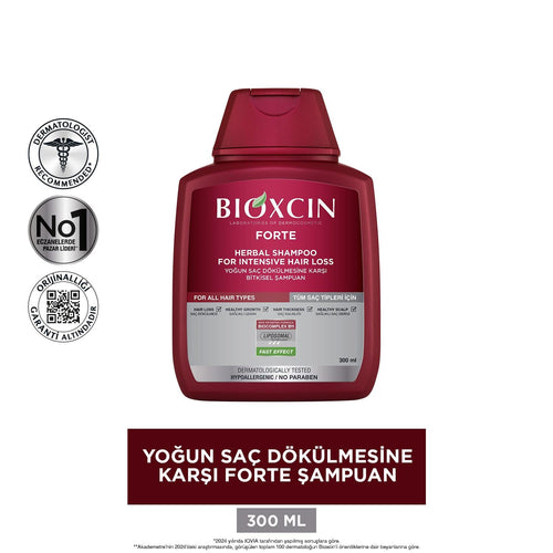Bioxcin Forte Shampoo - Fight Hair Loss | 300 ml