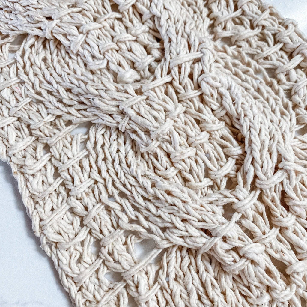 Darn Good Yarn Darn Good Yarn Birch Tree Cowl Knitting Kit — construction detail