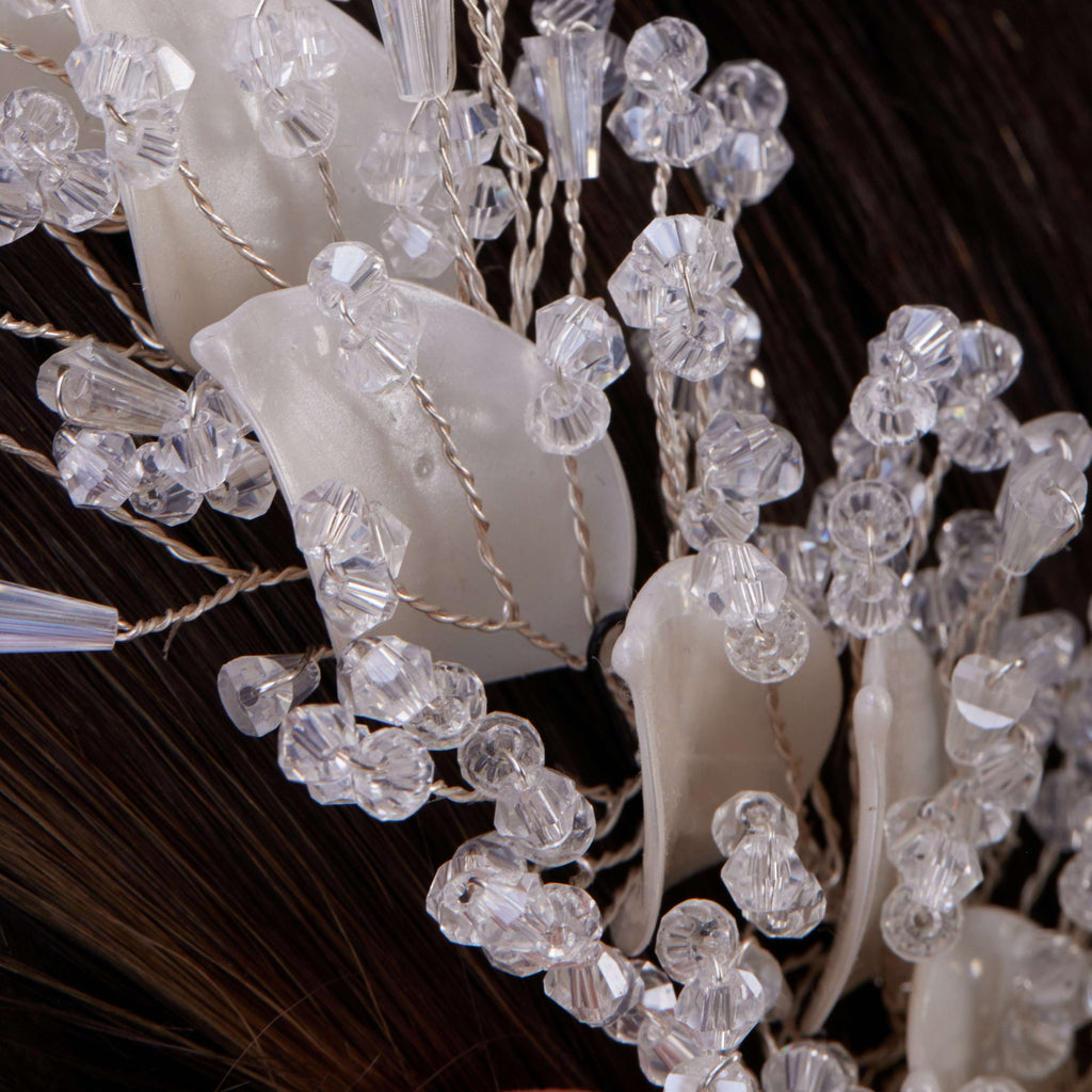 Set of Two Resin Flower Hair Vines – Bridal Port, view 8
