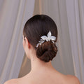 Flower Wedding Hair Comb – Bridal Port