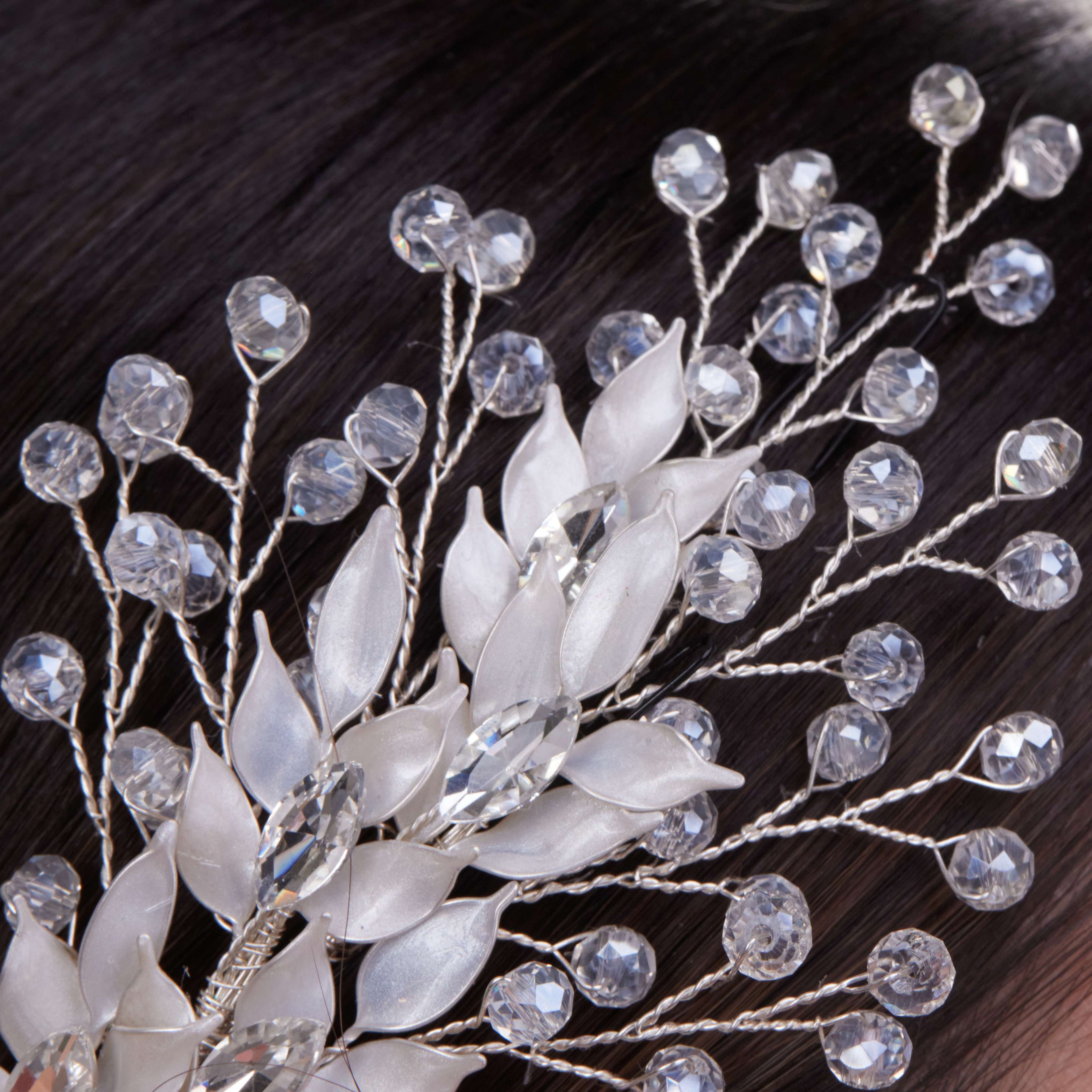 Two-Piece Hair Vine Set – Bridal Port, view 4