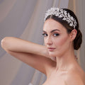 Rhinestone and Pearl Bridal Hair Band – Bridal Port