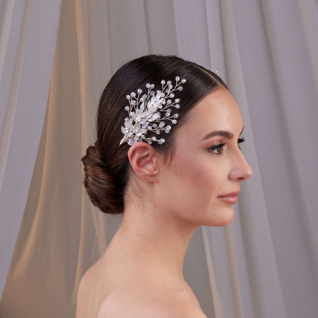 Two-Piece Hair Vine Set – Bridal Port, view 2