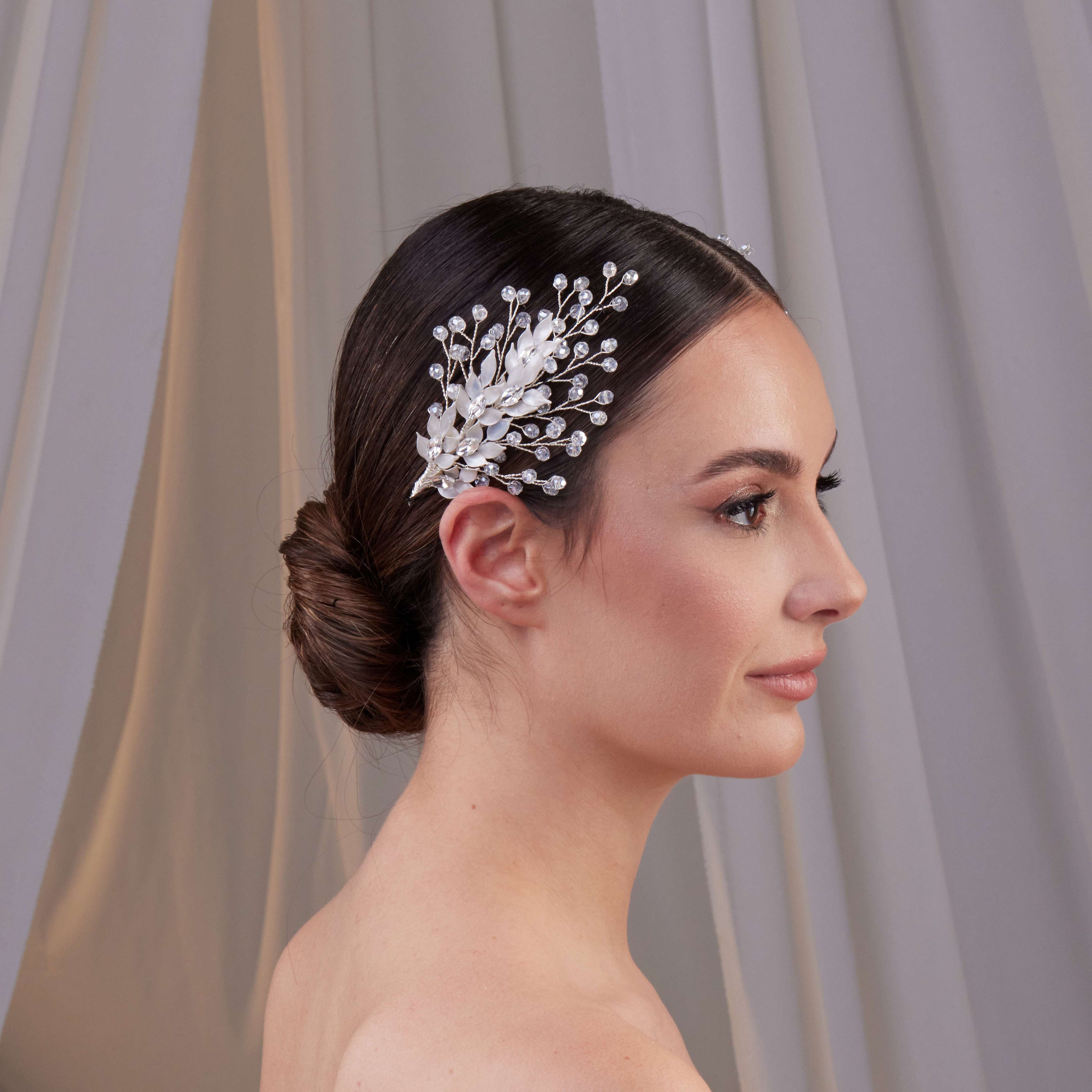 Two-Piece Hair Vine Set – Bridal Port, view 2