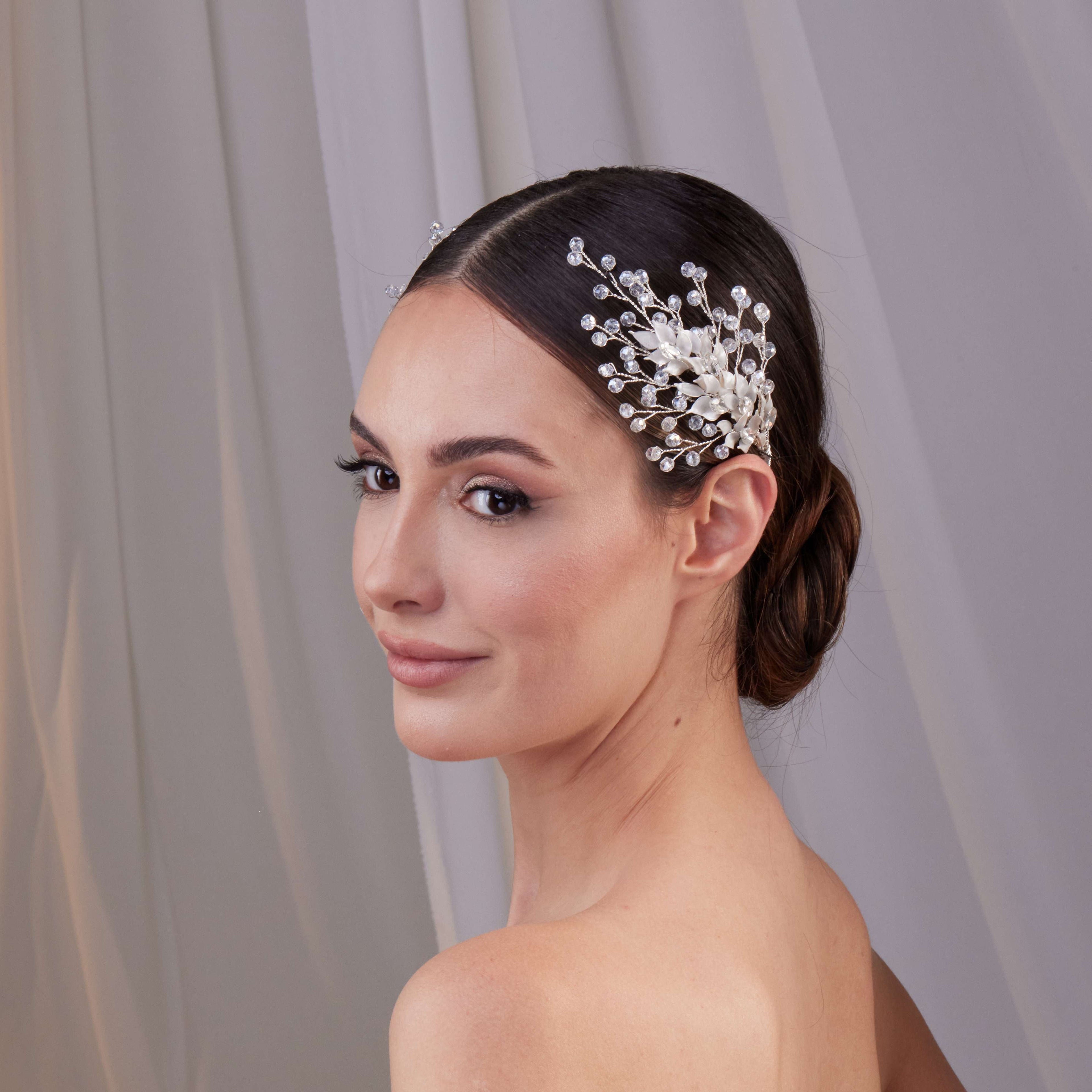 Two-Piece Hair Vine Set – Bridal Port, view 5