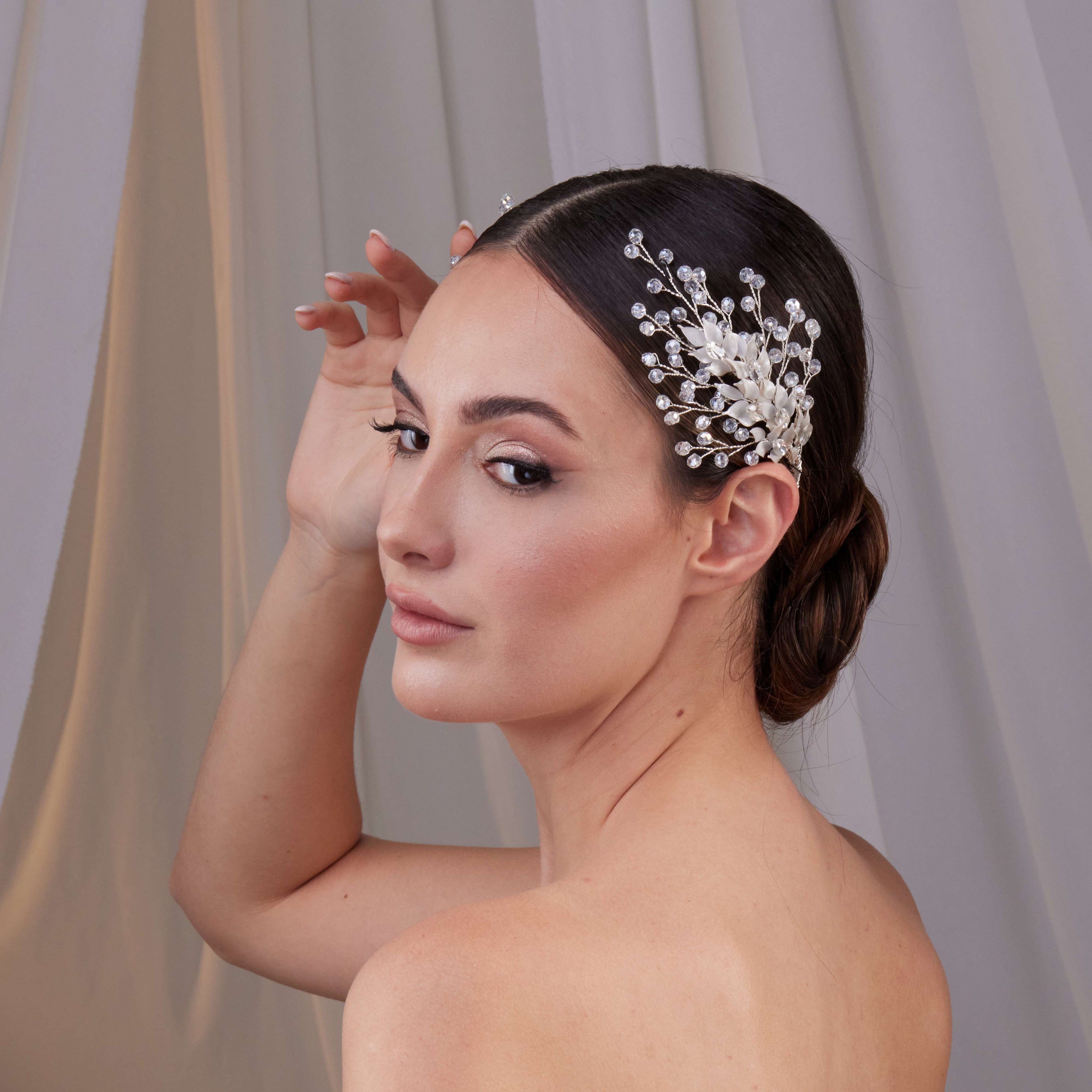 Two-Piece Hair Vine Set – Bridal Port, view 8