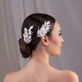 Two-Piece Resin Flower Bridal Hair Vine Set – Bridal Port