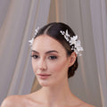 Two-Piece Resin Flower Hair Vine Set – Bridal Port