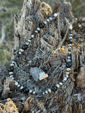 Wild Junkie Black Onyx Eclipse Beaded Necklace — main product shot