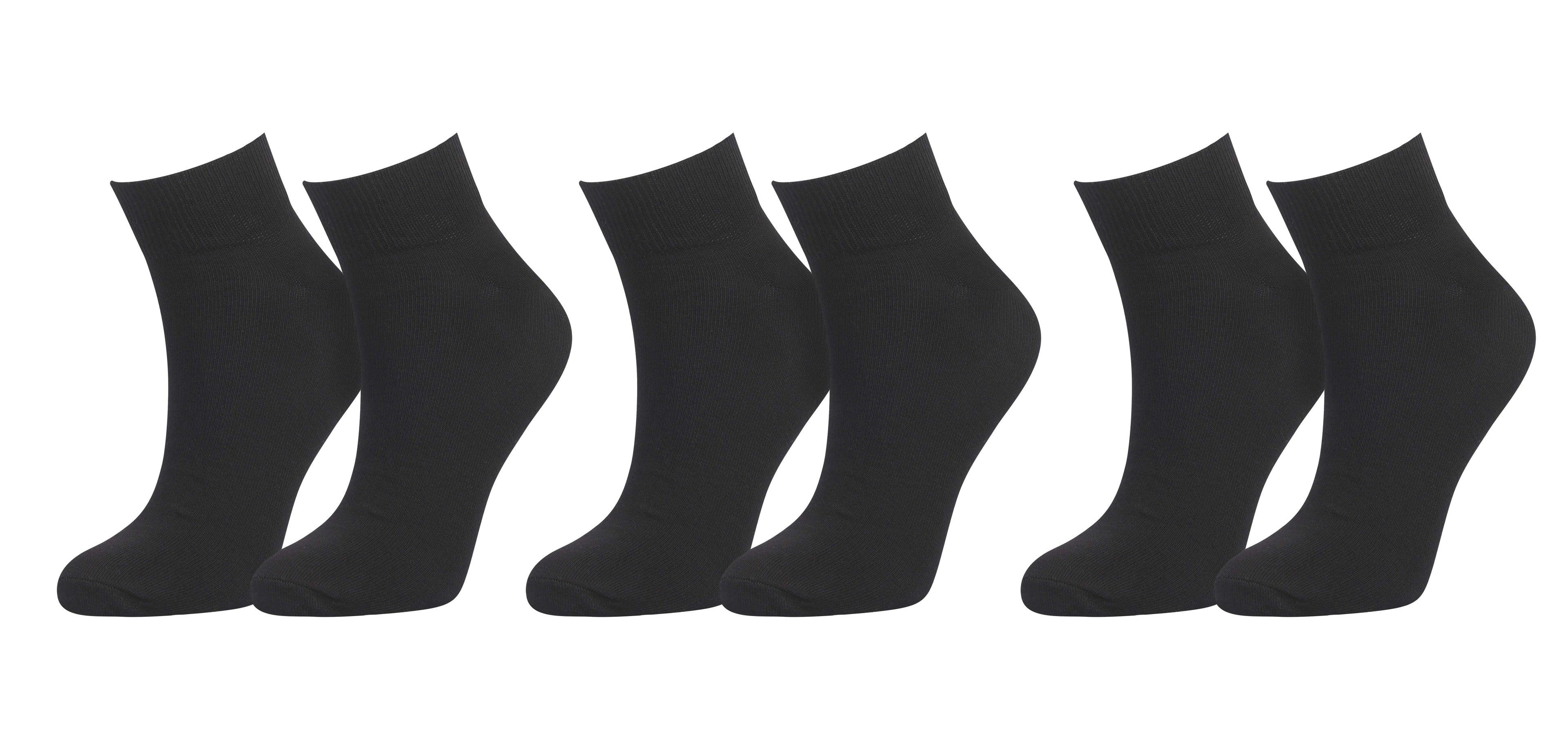 tittimitti tittimitti® Women’s 98% Organic Cotton Ankle Socks 3-Pack – Breathable Everyday Ankle Socks — main product shot