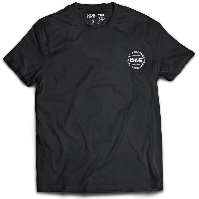 Bigger Than Basketball Beyond Basketball - T-Shirt - Black — Black detail