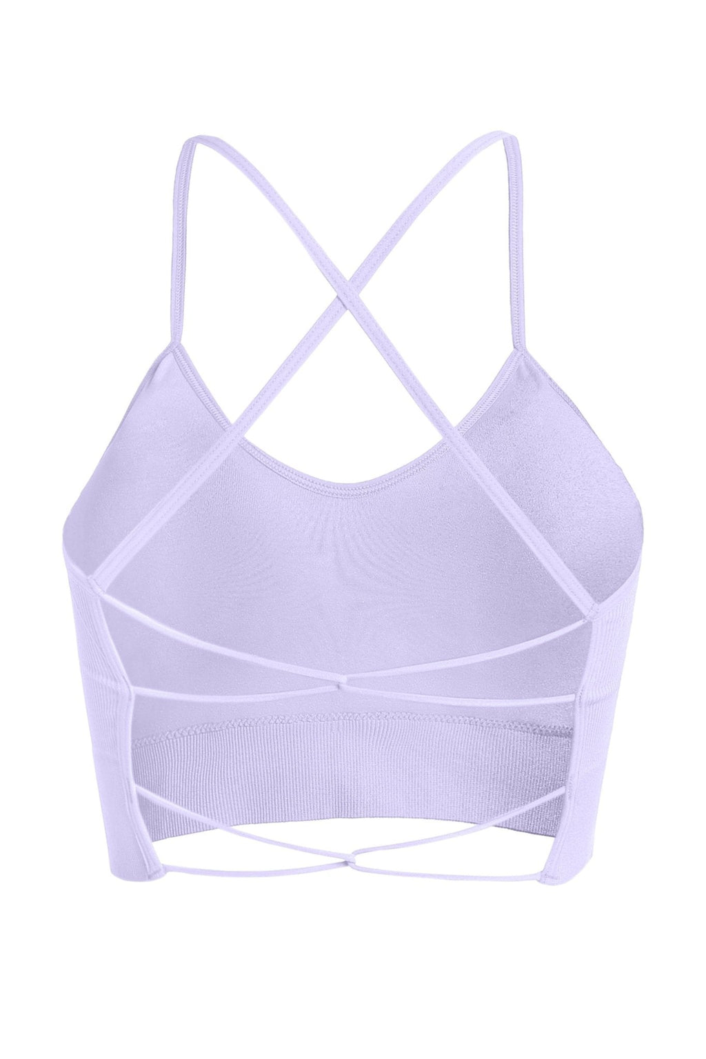 Blaire Sport Cross Back Ribbed Padded Sports Bra