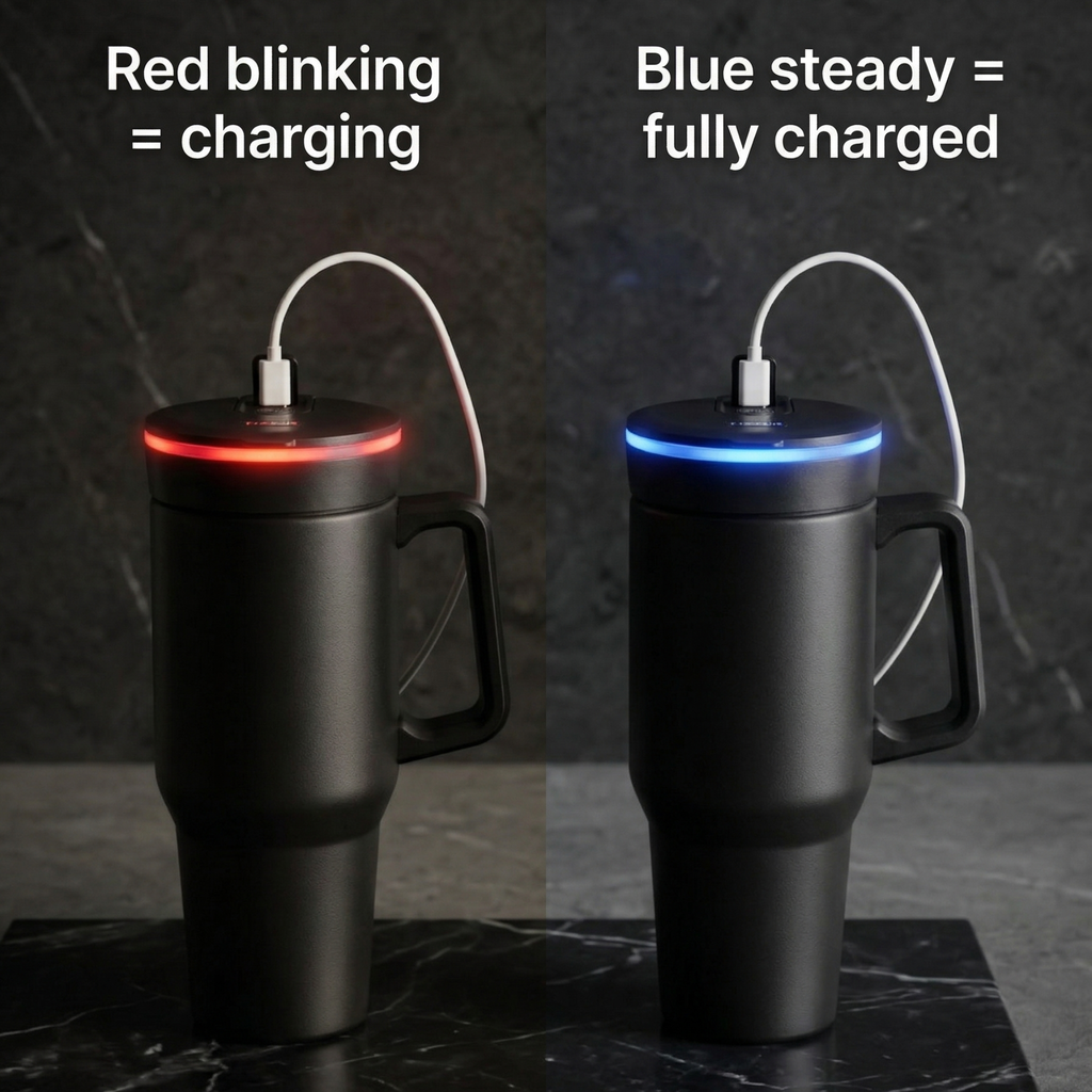 Steel (21oz) 180W Insulated Portable Blender (NEW) – BLENDi, view 12