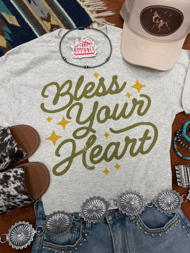 Wild Junkie Bless Your Heart Graphic Tee — main product shot