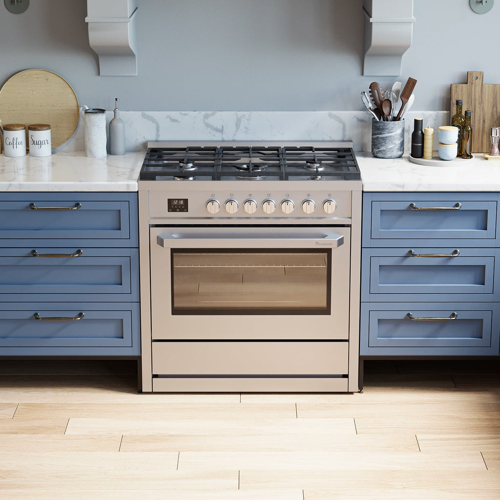 Rangaire 36" Gas Range Convection Oven Freestanding Stainless Steel RRG361TS – Rangaire Appliances, view 9