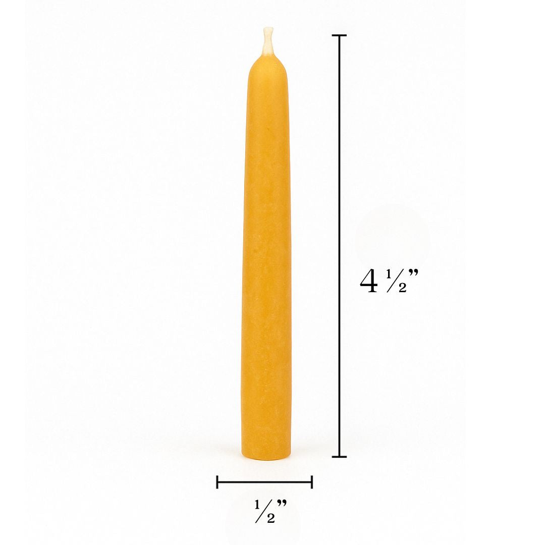 Pure Beeswax - Ceremony & Vigil Mini Taper Candles