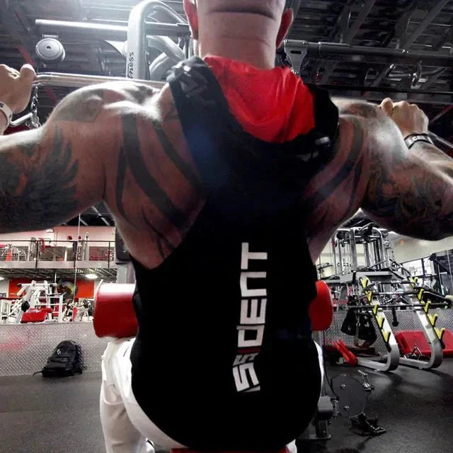 Men's Active Hooded Workout Tank - Breathable