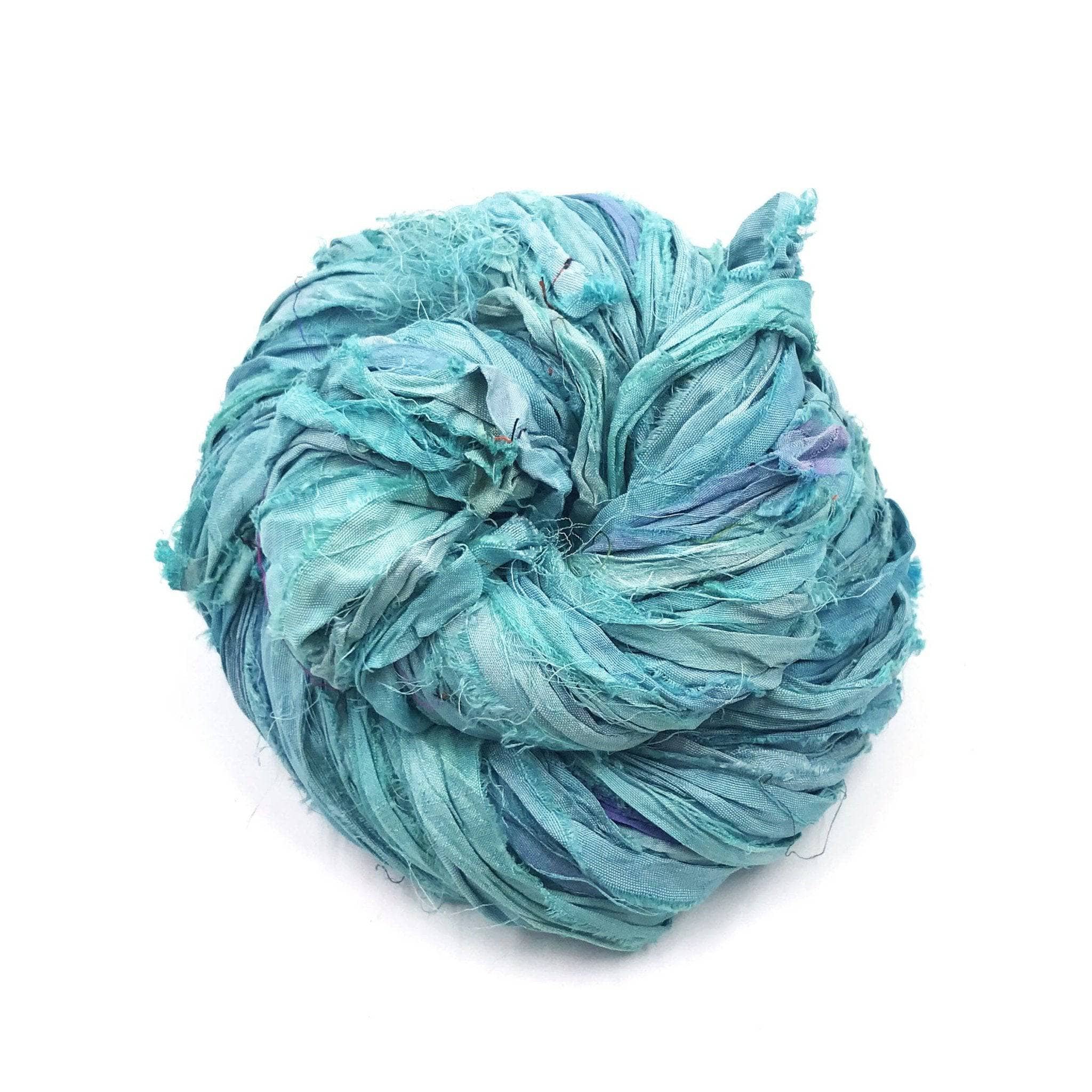 Darn Good Yarn Bobble Gem Crochet Basket Kit — Darn Good Yarn branding close-up