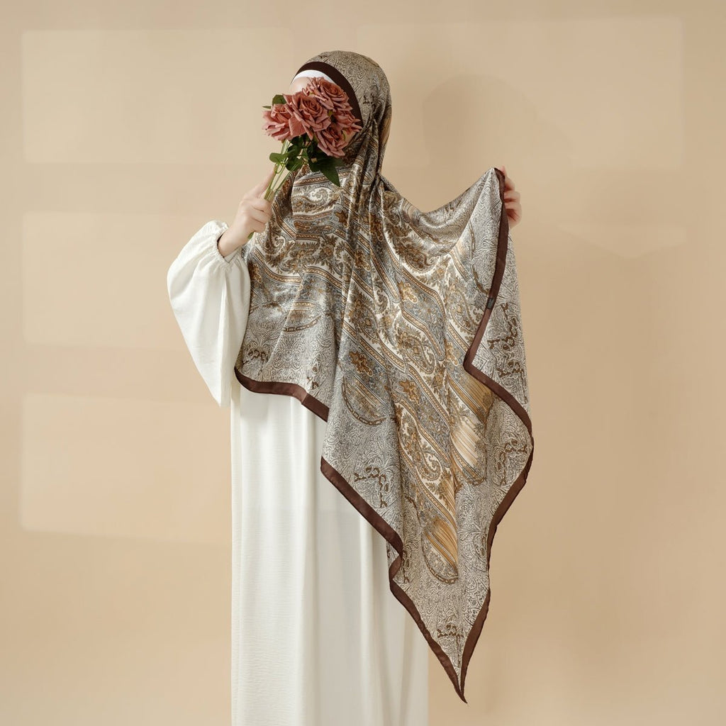 Mariam's Collection Bohemian Paisley Print Soft Scarf – Lightweight Long Shawl & Modest Hijab… — product category context
