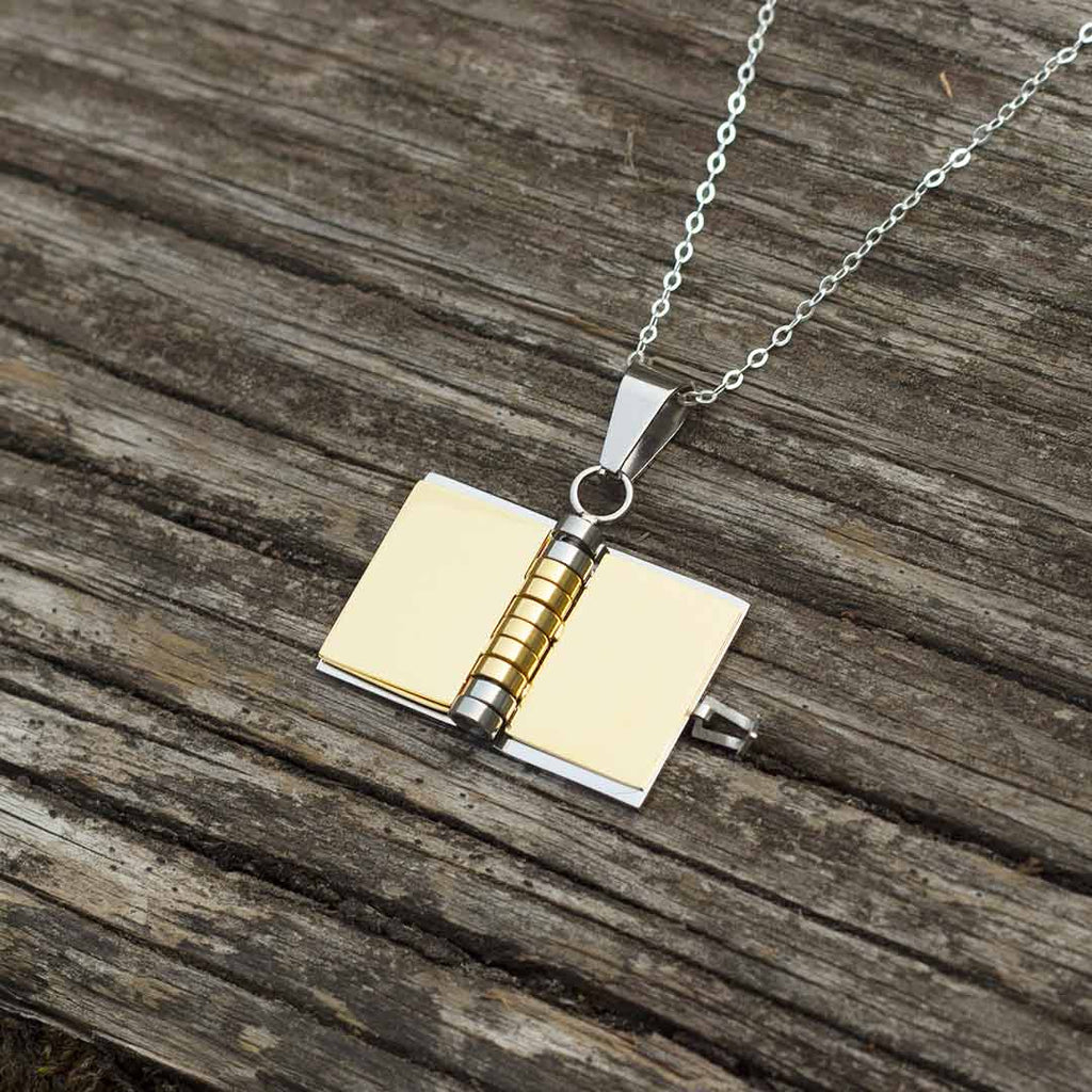 Princess Awesome & Boy Wonder Book with Pages Necklace — detail shot 6