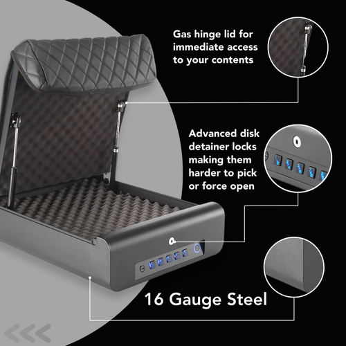 BoostedSafe Basic: Manual Combination Lock – Boosted Safe, view 2