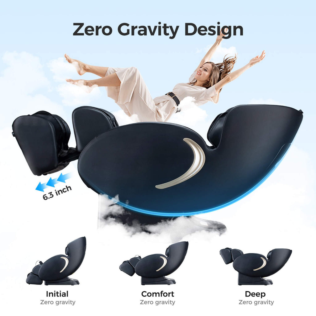 Bosscare Full Body 3D Zero Gravity Shiatsu Recliner Massage Chair With App (SAK32840) – SAKSBY WHOLESALE, view 6